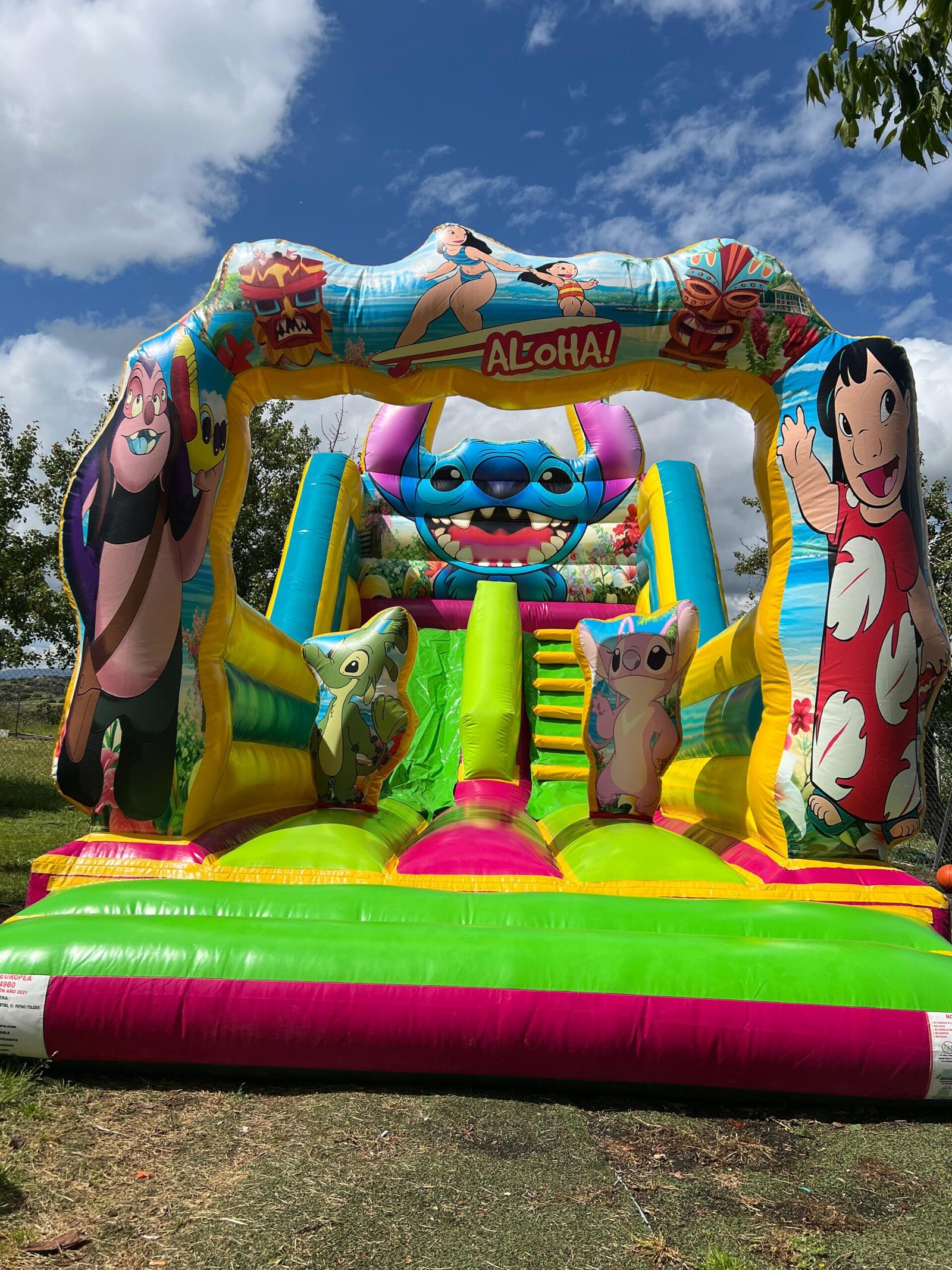 Castillo Hinchable Lilo y Stitch - Imagen 2